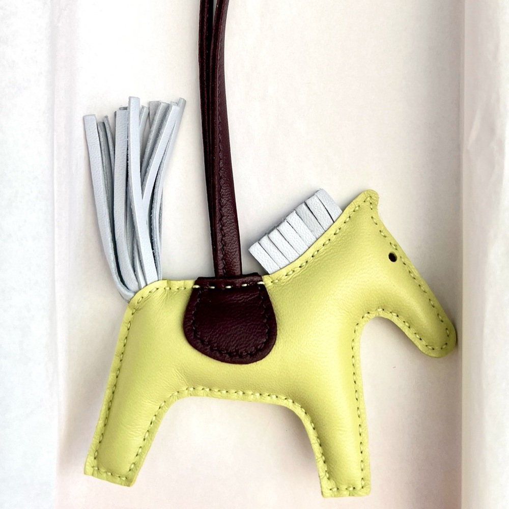 Hermés Rodeo PM Lambskin leather Charm